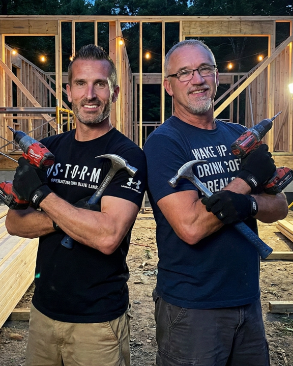 Joey Chappell and Eric, co-founders of Open Vessels